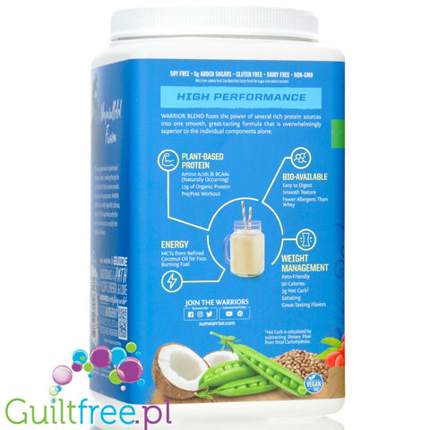 Sunwarrior Protein Warrior Blend Maple French Toast 750G