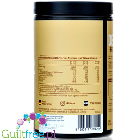 Esn Protein Pudding Hazelnut Nougat 360g