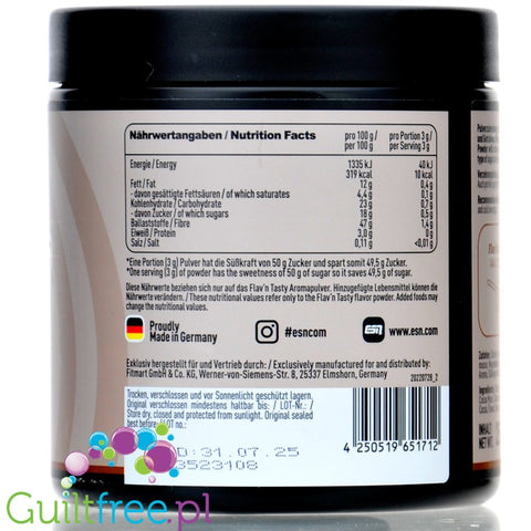 ESN Flav'N'Tasty Hazelnut Nougat 250g