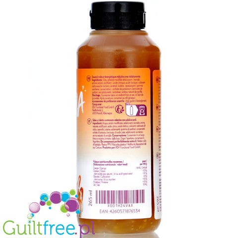 GymQueen Mamma Mia Sauce Salted Caramel - syrop bez cukru, 24kcal, smak Solony Karmel