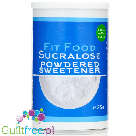 FitGridients Sucralose - pure sucralose 100%, zero-calorie sweetener without fillers, 600 x sweeter than sugar