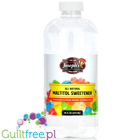 Joseph's Maltitol 473ml - syrop słodzący 100% naturalny maltitol