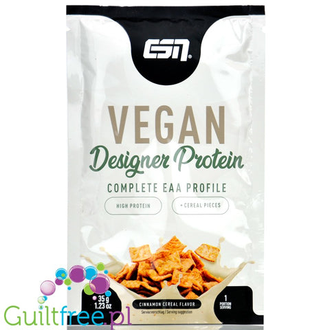 Esn Vegan Designer Protein, 35g sachet, Cinnamon Cereal