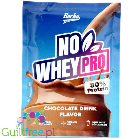 Rocka Nutrition No Whey Pro Chocolate Drink 30g sachet