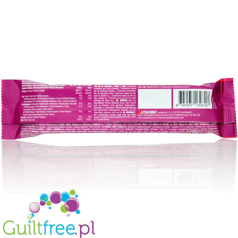 Nutramino Crispy Chocolate & Berries 55g - no sucralose protein bar