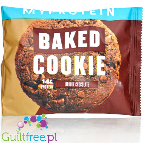Myprotein Baked Cookie Double Chocolate 75g  - huge cookie 14g protein