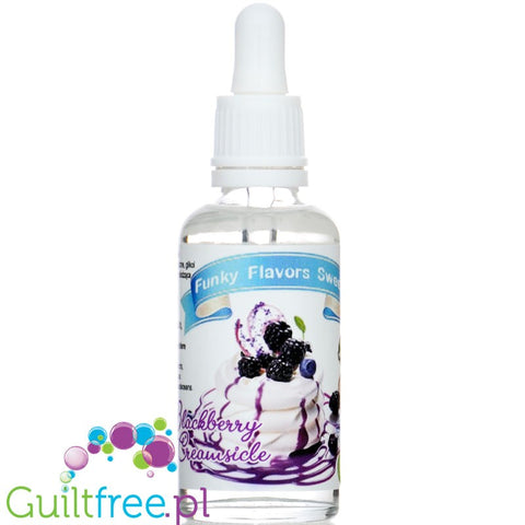 Funky Flavors Sweet Sweet Blackberry Creamsicle - calorie, fat & sugar free food flavor