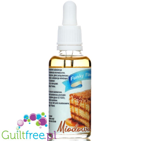 Funky Flavors Sweet Miodownik - sweetened, liquid, sugar & fat free food flavoring