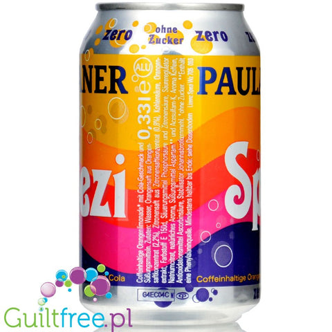 Paulaner Spezi Coffeinhaltige Orangenlimonade mit Cola 330ml
