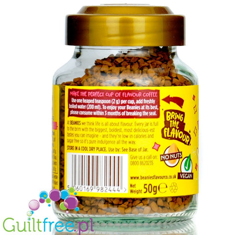Beanies Merry Marzipan instant flavored coffee 2kcal pe cup