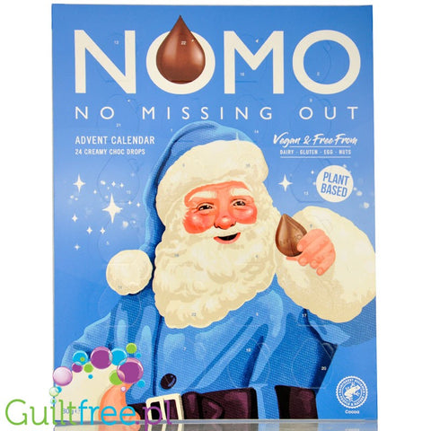 NOMO Vegan & Free From Advent Calendar - vegan calendar without milk, gluten and nuts