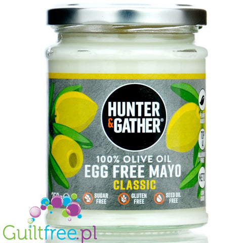 Hunter & Gather Vegan Mayo 100% Avocado Oil Egg Free Mayonnaise 250g