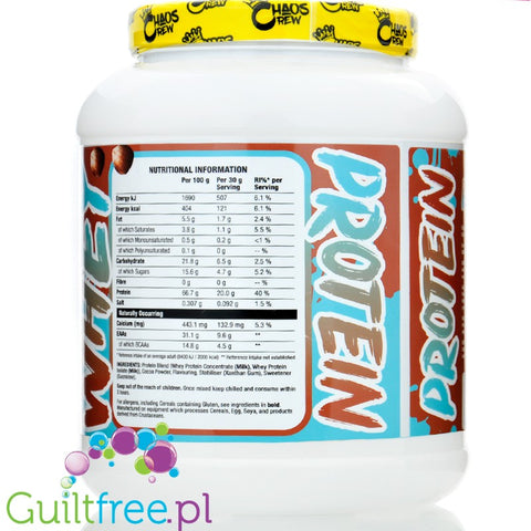 Chaos CRew Whey Protein Chocolate Bueno 720g