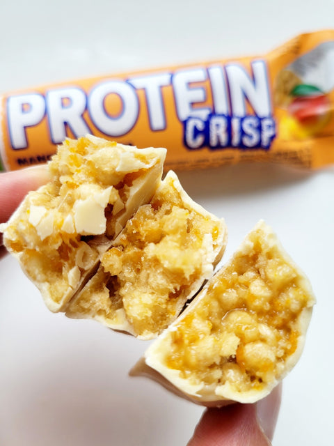 Sante GoON Protein Crisp Mango Cookies - sweeteners free protein bar with mango & white chocolate