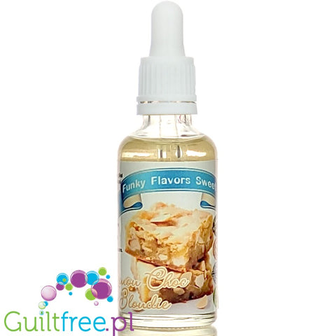 Funky Flavors Sweet Lemon Choc Blondie - calorie free concentrated food flavoring