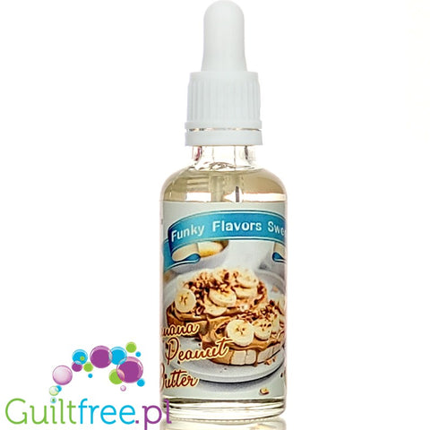 Funky Flavors Sweet Banana Peanut Butter calorie free concentrated food flavor