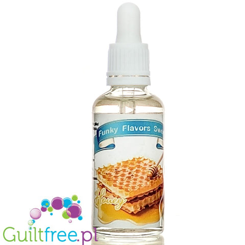 Funky Flavors Sweet Honey - vegan, sugar and calorie free food flavor drops