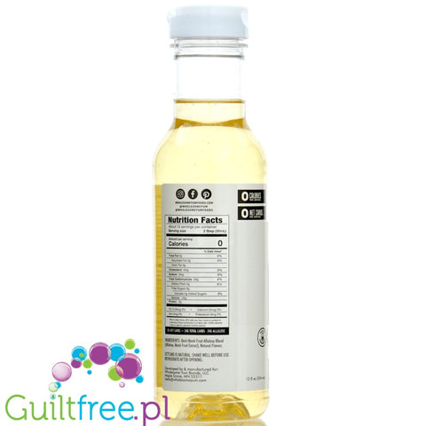 Wholesome Yum Keto Coffee Syrup Hazelnut  - keto syrop do kawy bez cukru o smaku orzechów laskowych