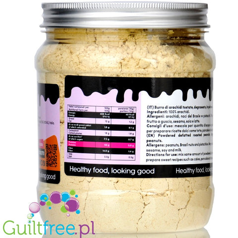 FitPrn Peanut Butter Powder 500g defatted sugar free peanut powder 50% protein