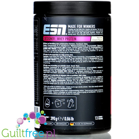 ESN Designer Whey Neutral Cream 390G