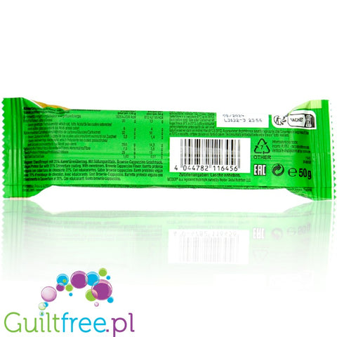 Weider Joe's Soft Bar Vegan Brownie Cappucino - wegański baton proteinowy 195 kcal i 15g białka