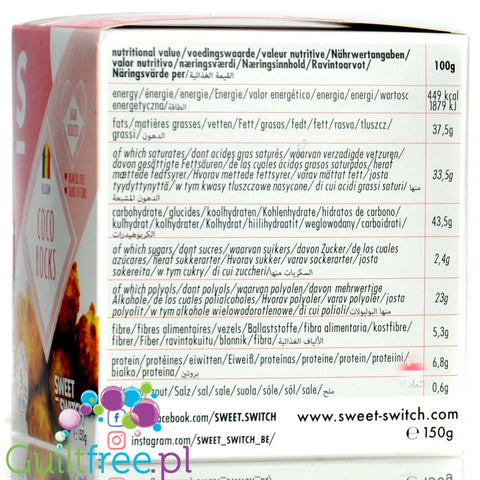 Sweet Switch Coco Rocks 150g