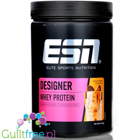 ESN Designer Whey Peanut Butter Cup  0,9KG - WPI, WPH i WPC, odżywka o smaku Czekolada & Masło Orzechowe