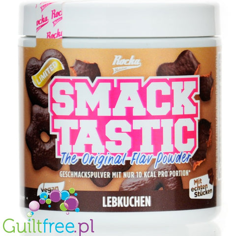 Rocka Nutrition Smacktastic Choco Gingerbread 90g - wegański słodzący aromat Pierników w czekoladzie