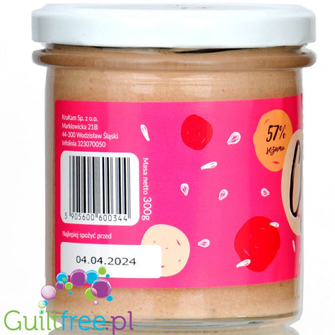 Krukam Strawberry Halva with xylitol, no added sugar