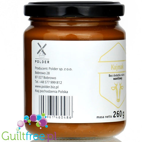 Polder Dulce de Leche Vanilla spread without added sugar with erythritol