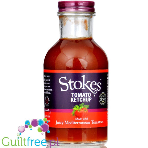 Stokes Real Tomao Ketchup Mediterrenean (CHEAT MEAL) - słodki ketchup 200% pomidorów śródziemnomorskich