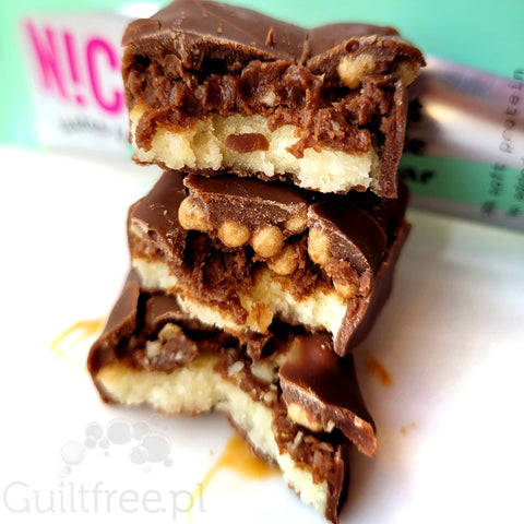N!ck's Nicks Hazelnut Chocolate Protein Bar 209 kcal - no added sugar, gluten & palm oil free keto protein bar
