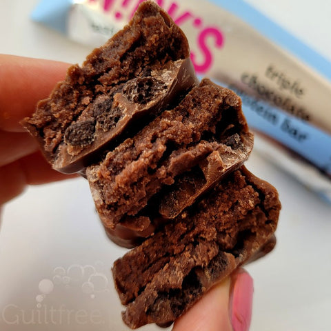 N!ck's Nicks Triple Chocolate Protein Bar 209kcal - baton proteinowy w czekoladzie mlecznej z kremem Czekoladowym
