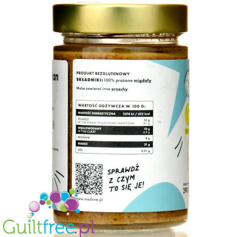 Maslove Almond Butter 290g
