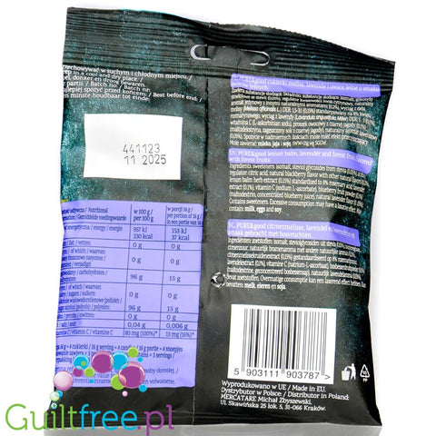 Pure & Good Lemon Balm, Lavender and Forest Fruits sugar free candies with stevia
