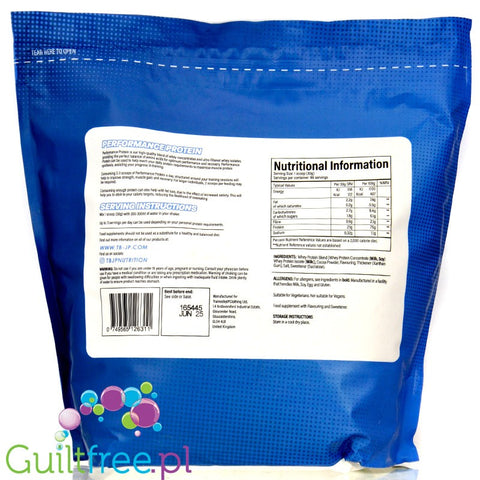 TBJP Performance Protein Whey & Isolate Chocolate Caramel Nut 2kg