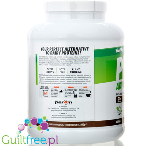 Per4m Vegan Protein Double Chocolate 2kg