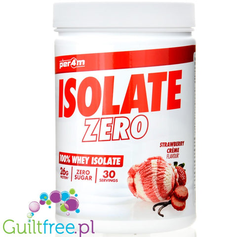 Per4m Isolate Zero 900g Strawberry Crème