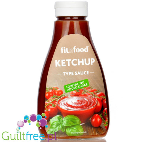 FitnFood Ketchup - niskokaloryczny ketchup bez dodatku cukru tylko 20kcal