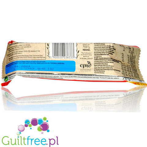 Nestle Corn Flakes 22g - breakfast cereal in the form of a bar with reduced sugar content