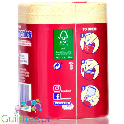 Mentos Pure Fresh Cherry 50 pcs
