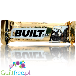 Built Protein Bar, Cookies 'N Cream -17g białka & 130kcal, ultra niskokaloryczny baton białkowy