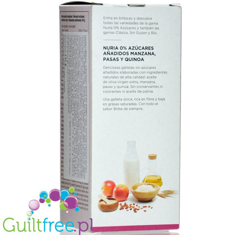 Birba Nuria Biscuit Apple, Raisins and Quinoa - cookies without added sugar