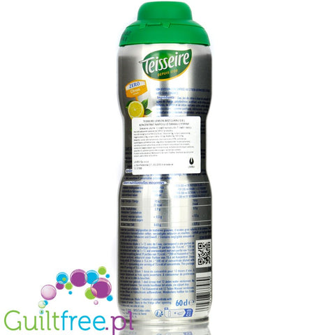 Teisseire 0% Lemon Sugar Syrup