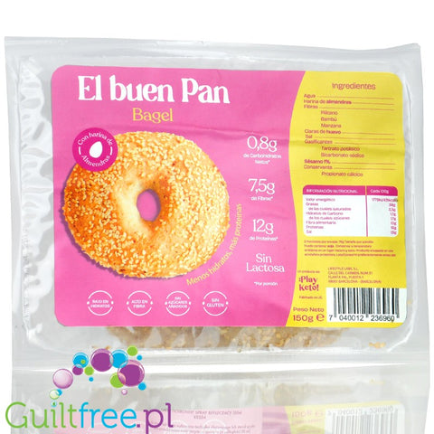 El buen Pan Bagel  with Sesame (gluten free)