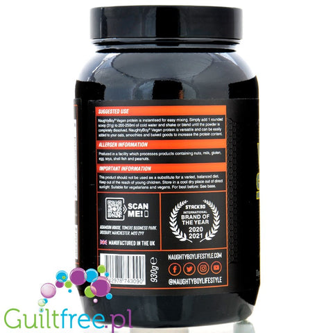 Naughty Boy Winter Soldier Vegan 100 Sweet Cinnamon 930g