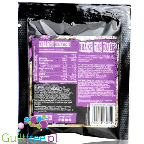 Fuego Whey Protein Salted Caramel 30g - koncentrat białek serwatkowych o smaku słonego karmelu