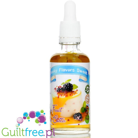 Funky Flavors Sweet Passion Fruit Panna Cotta - sweetened, liquid, sugar & fat free food flavoring