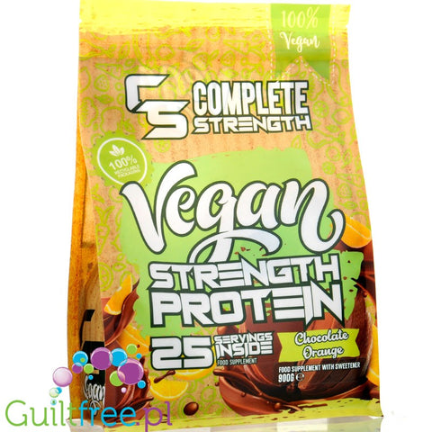 Complete Strength Vegan Protein Chocolate Orange 900g