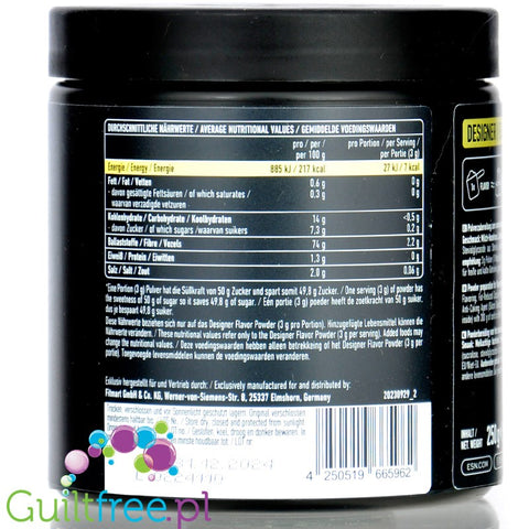 ESN Designer Flavor Powder Milky Hazelnut 250g - wegański aromat w proszku o smaku mlecznej czekolady i orzecha laskowego